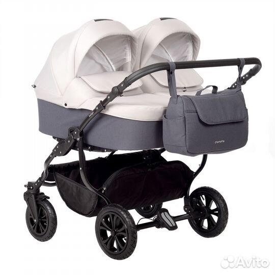 Коляска для двойни Indigo Charlotta Duo