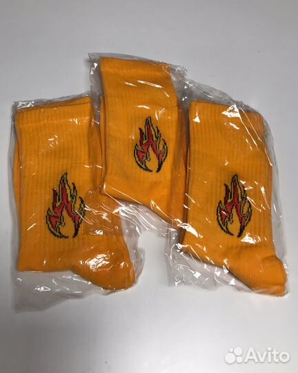 Носки дизайнерские Flame