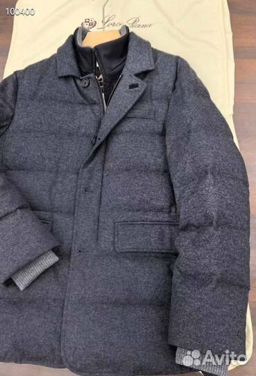 Пуховик loro piano мужской