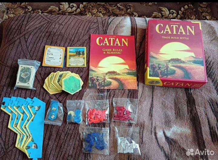 Catan trade build settle настольная игра