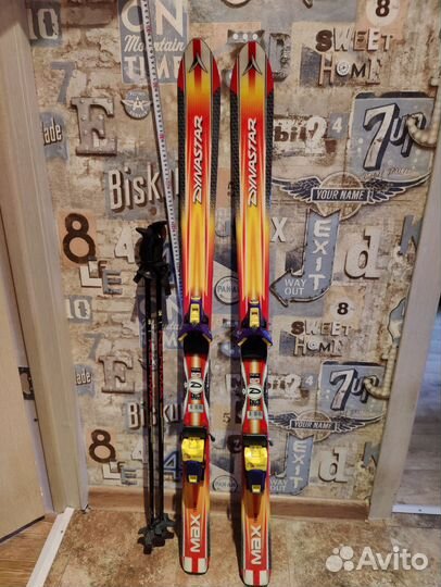Горные лыжи 130 +палки
