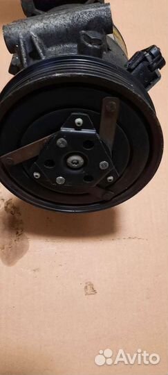 Рено Меган2 Сценик 2 компрессор кондиционера б/у