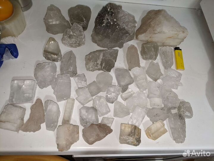 Камень сильвинит галит