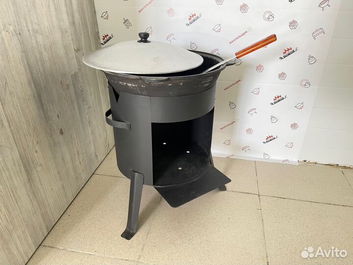 Кпк-0801 8л. Печь, казан, шумовка