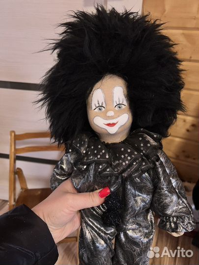 Кукла тряпичная Клоун