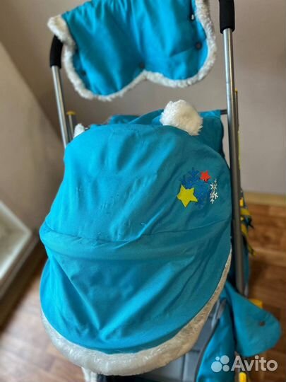 Санки коляска ника