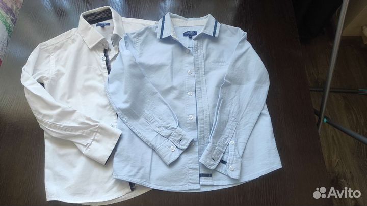 Рубашки школьные 128