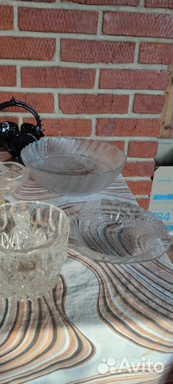 Ваза хрустальная