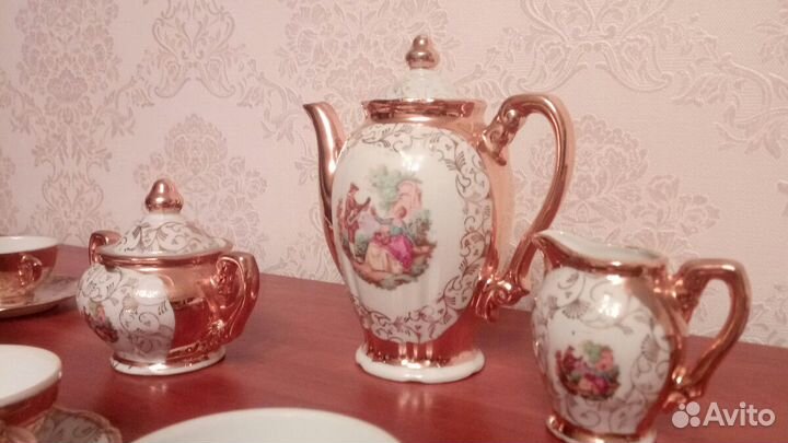Винтажный кофейный сервиз Bavaria