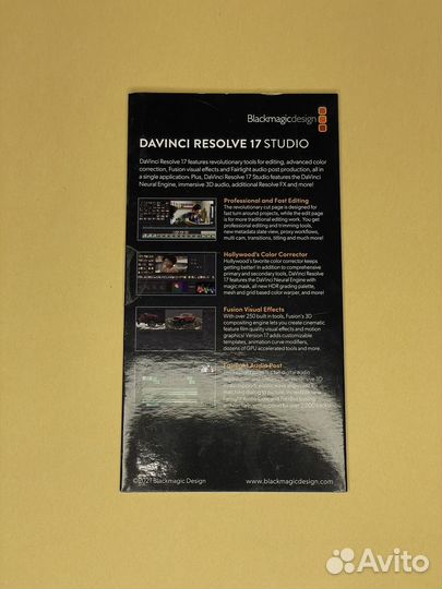 Davinci Resilve Studio лицензионный ключ на 2 PC