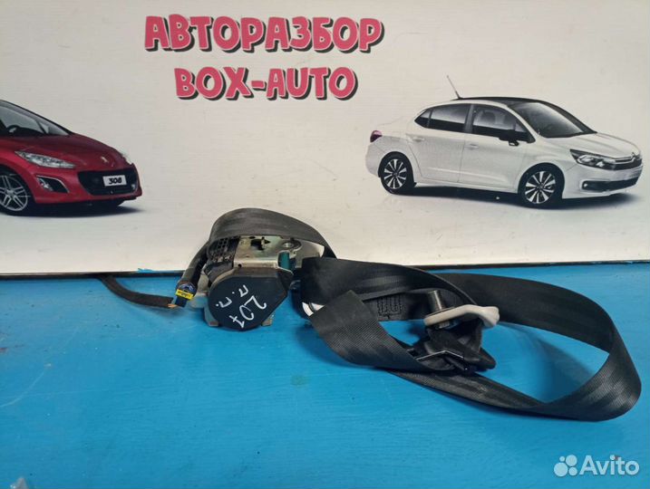 Ремень безопасности передний правый Пежо 207