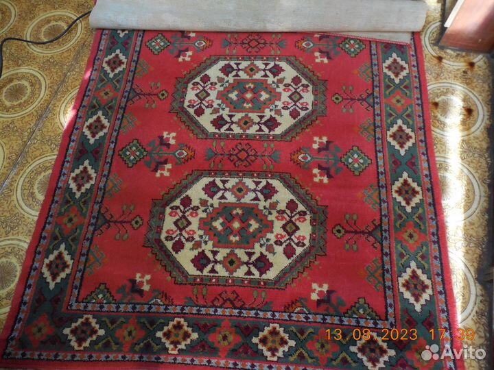 Ковёр красный шерстяной. СССР