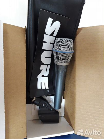Микрофон конденсаторный shure beta 87A