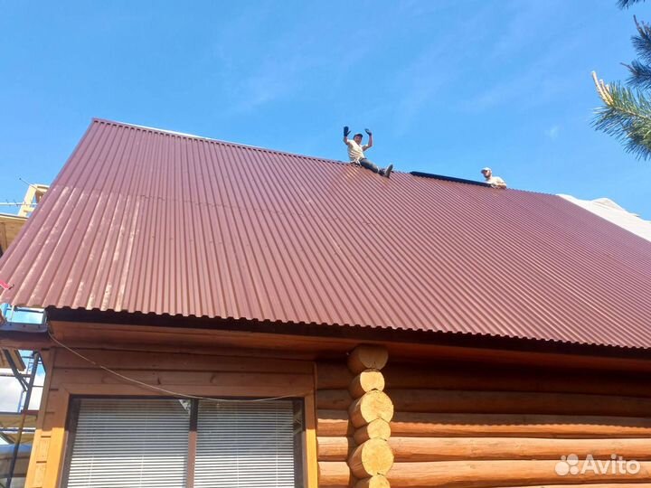 Фундаменты,заборы,крыши,навесы