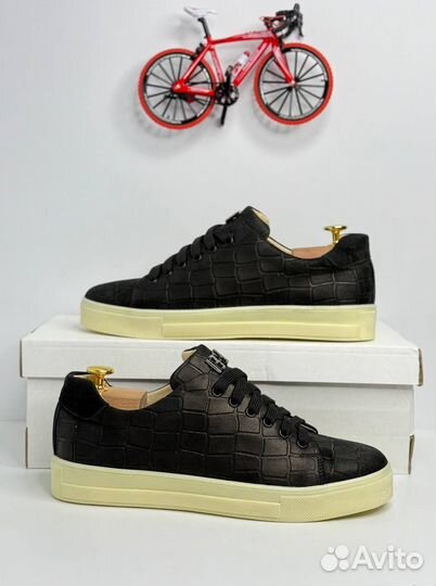 Кеды из натуральной кожи