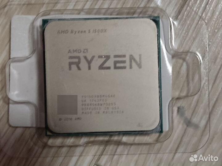 Процессор ryzen 5 1500x