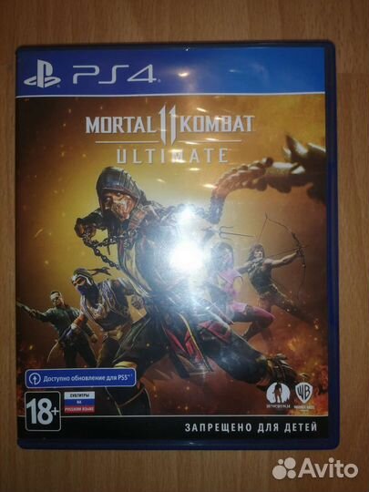 Игры для приставок ps4 Mortal kombat 11 ultimate