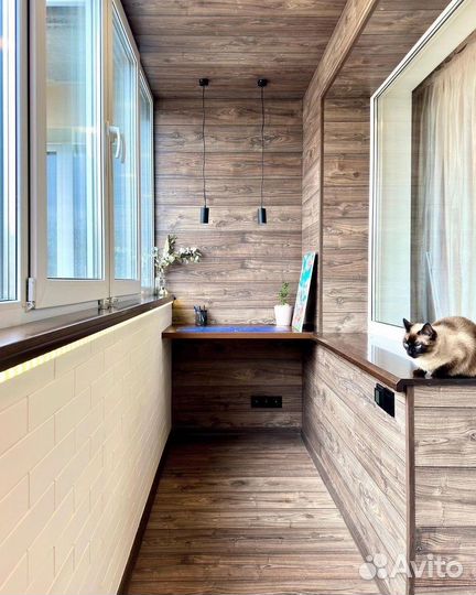 Ремонт балконов под ключ