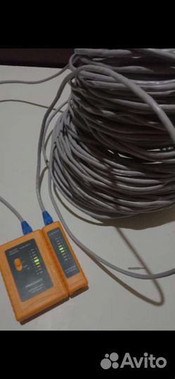 Кабель для интернета,витая пара,любой длинны,обжим