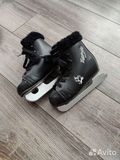 Коньки с двойным лезвием 29 размер