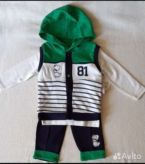 Костюм тройка р 74 Турция