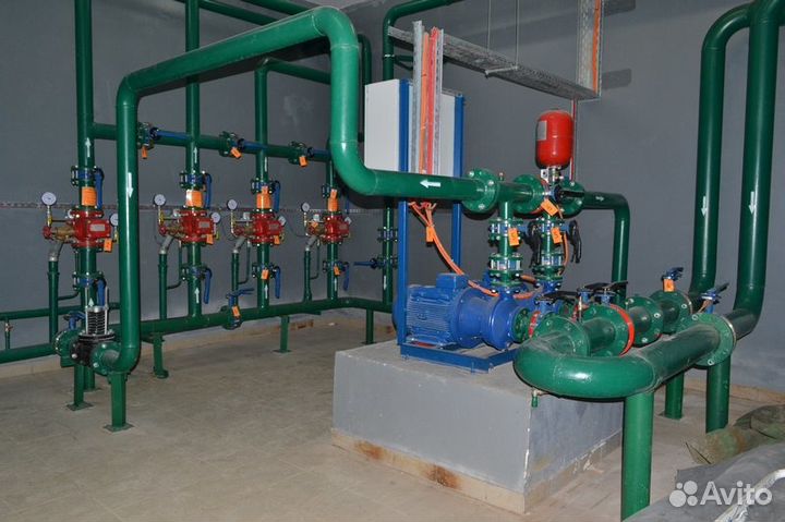 Монтаж насосных станций