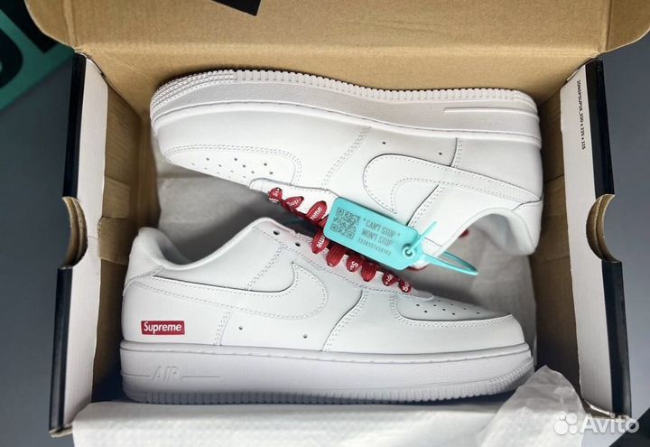 Кроссовки nike air force 1 supreme оригинал