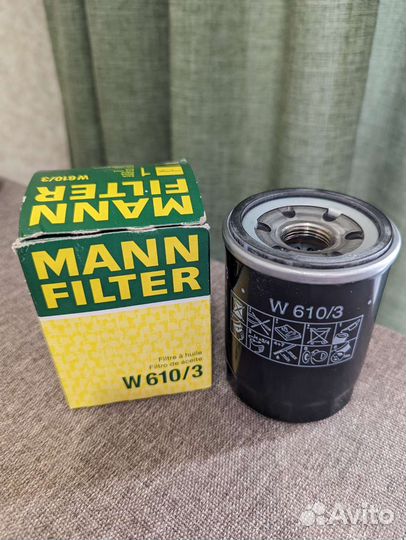 Масляный фильтр Mann W610/3