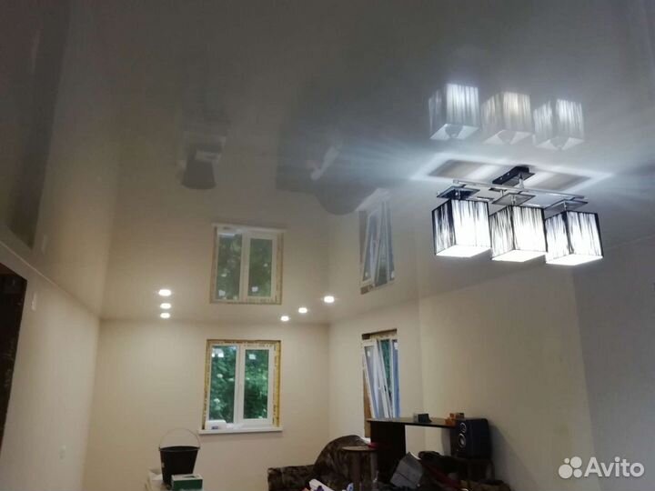 Натяжные потолки, монтаж окон и дверей