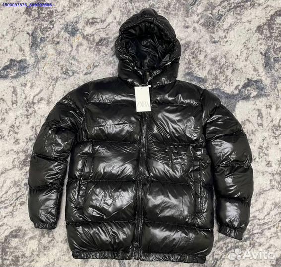 Пуховик Zara x Moncler puffer jacket (Арт.32845)