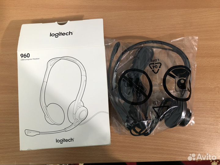 Наушники logitech