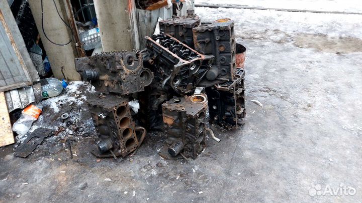 Блок двигателя. Daewoo Nexia