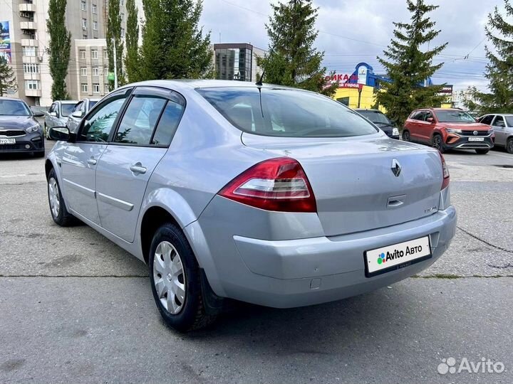 Renault Megane 1.6 AT, 2007, 204 257 км