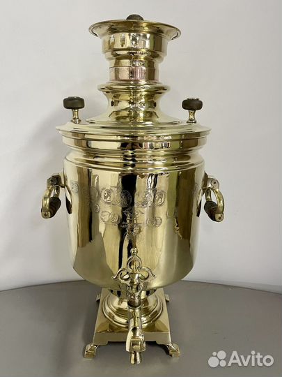 Самовар Царский дровяной Баташев 9-10 литров