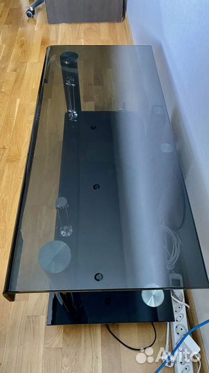 Подставка под тв из каленного стекла