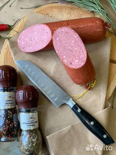 Колбаса из мяса лося Без гмо