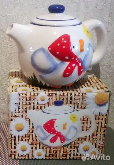 Чайник, ковш, кувшин, горшок керамика СССР