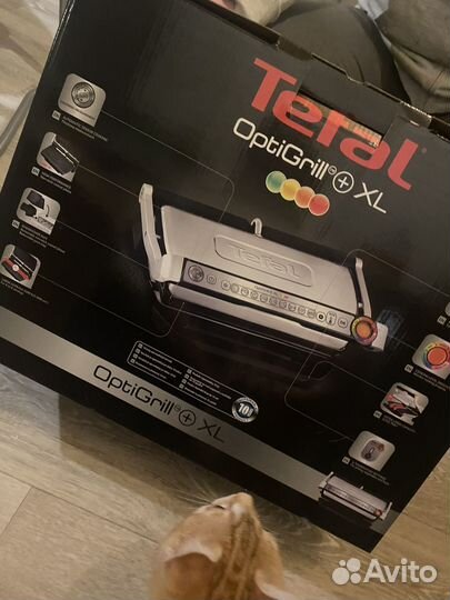 Электрогриль tefal optigrill xl