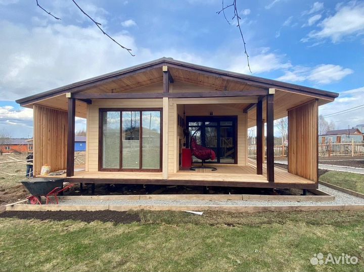 Каркасный дом 6х8