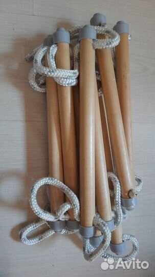 Спортивная лестница и канат