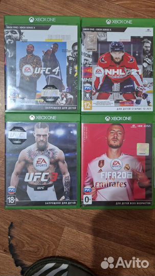 Игры UFC 3, FIFA 2020, MK11 (ps5)