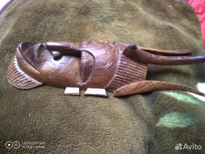 Маска деревянная ручная работа