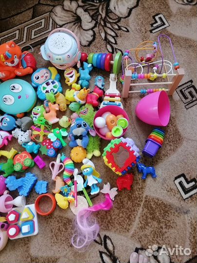 Большой пакет развивающих игрушек
