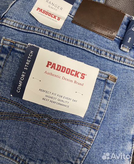 New Мужские Джинсы Paddock'S раз 33/34