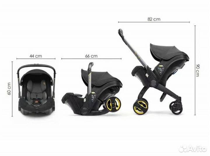 Коляска - автокресло Foo Foo 4 в 1