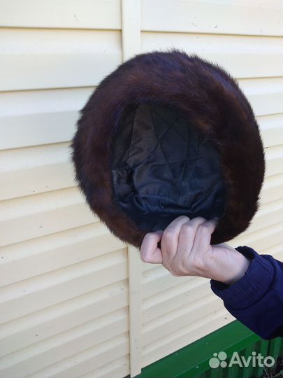 Шапка норковая женская бу