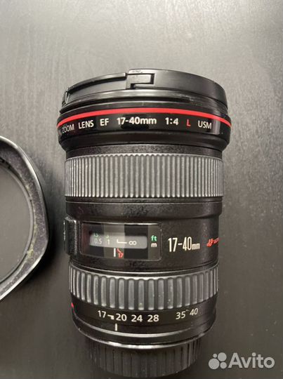 Объектив Canon EF 17-40 mm f/4.0L IS USM