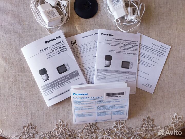 Видеоняни Panasonic. Новые