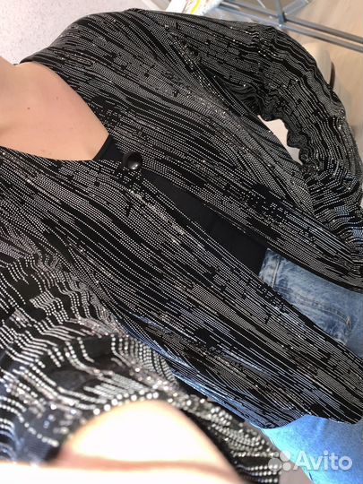 Кардиган блестящий