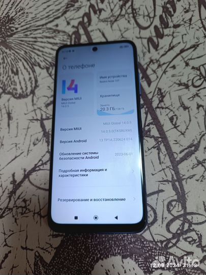 Xiaomi Redmi Note 10T, 6/128 ГБ